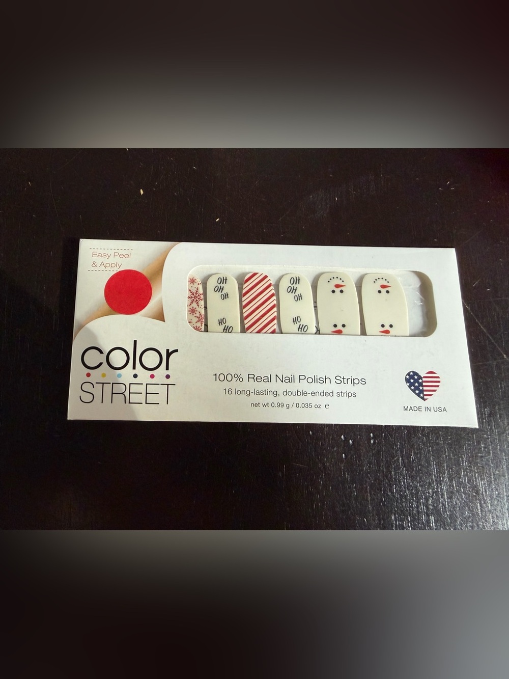 Color Street What a Snow Off Nail Polish Strips